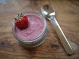 Simple Strawberry and Vanilla Mousse